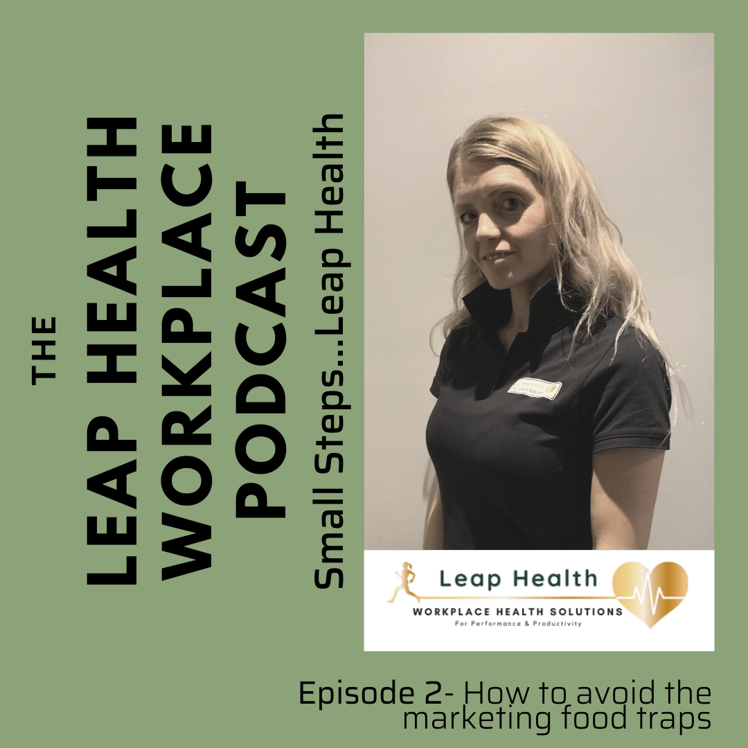 leap health in the workplace podcast nutrition marketing branding